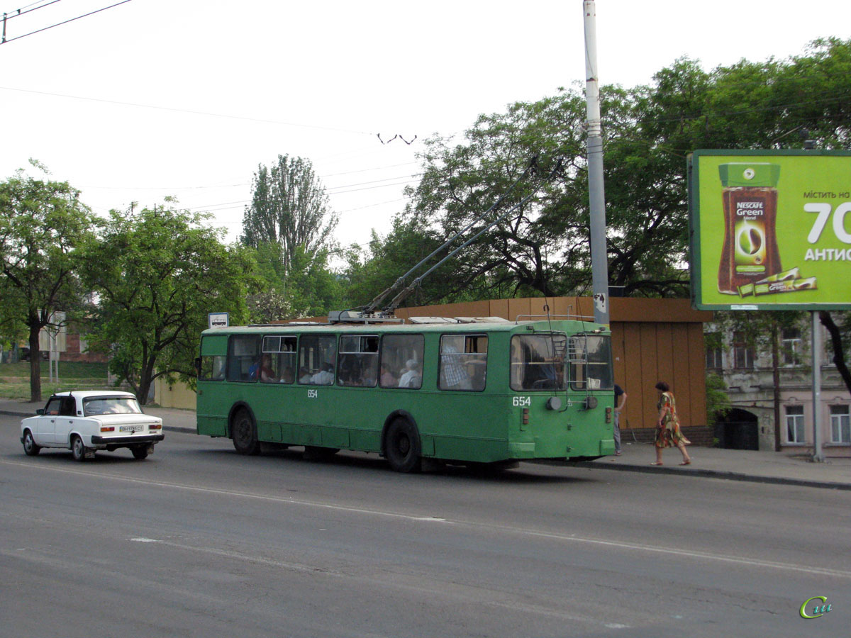 Одесса. ЗиУ-682В-012 (ЗиУ-682В0А) №654