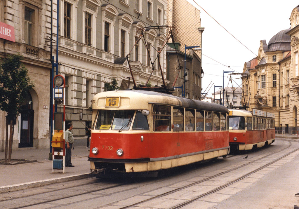 Братислава. Tatra T2 №7232