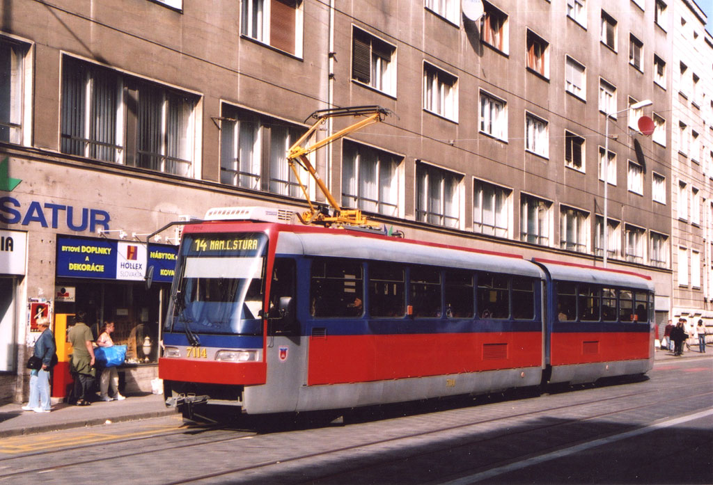 Братислава. Tatra K2S №7114