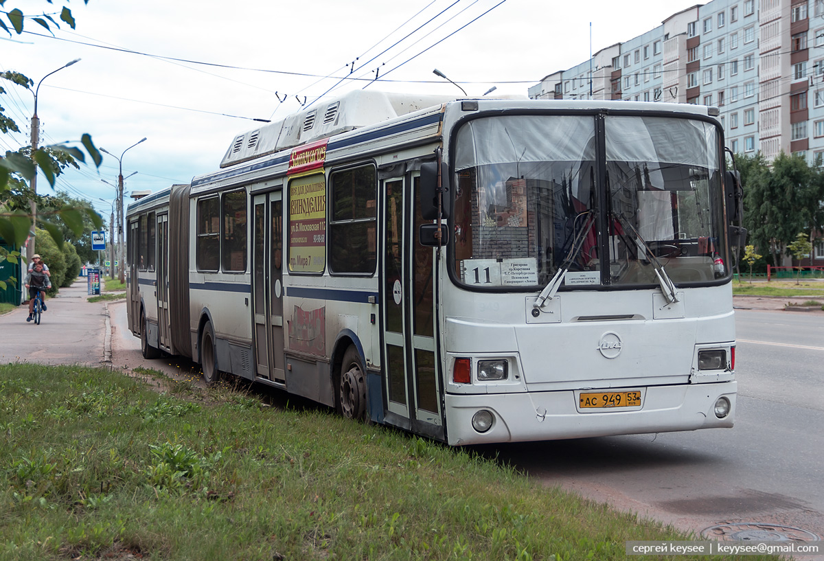 Великий Новгород. ЛиАЗ-6212.70 ас949