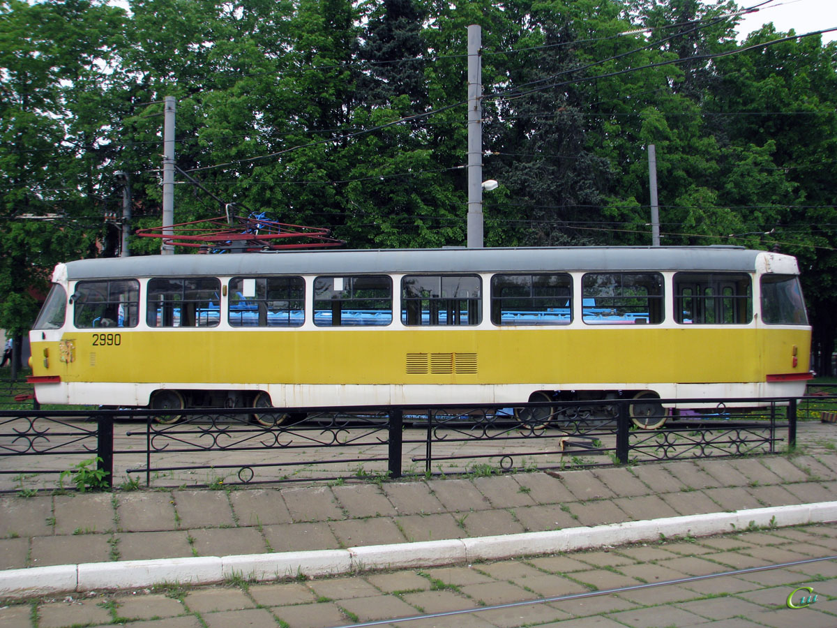 Москва. Tatra T3SU №2990