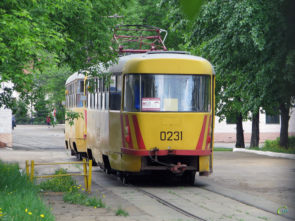 Москва. Tatra T3SU №0231