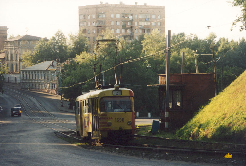 Нижний Новгород. Tatra T3SU №1690