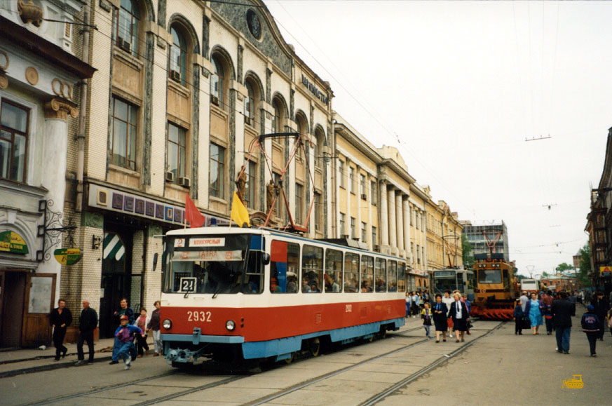 Нижний Новгород. Tatra T6B5 (Tatra T3M) №2932