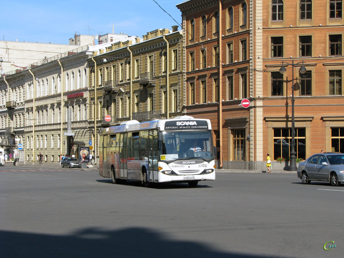 Санкт-Петербург. Scania OmniLink в285аа