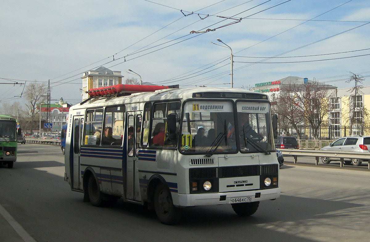 Томск. ПАЗ-32054 о646кс