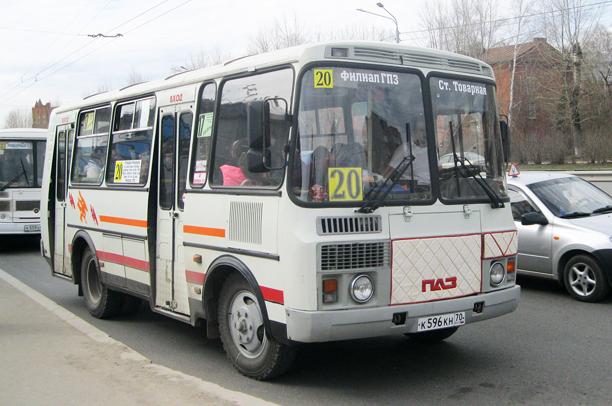 Томск. ПАЗ-32054 к596кн