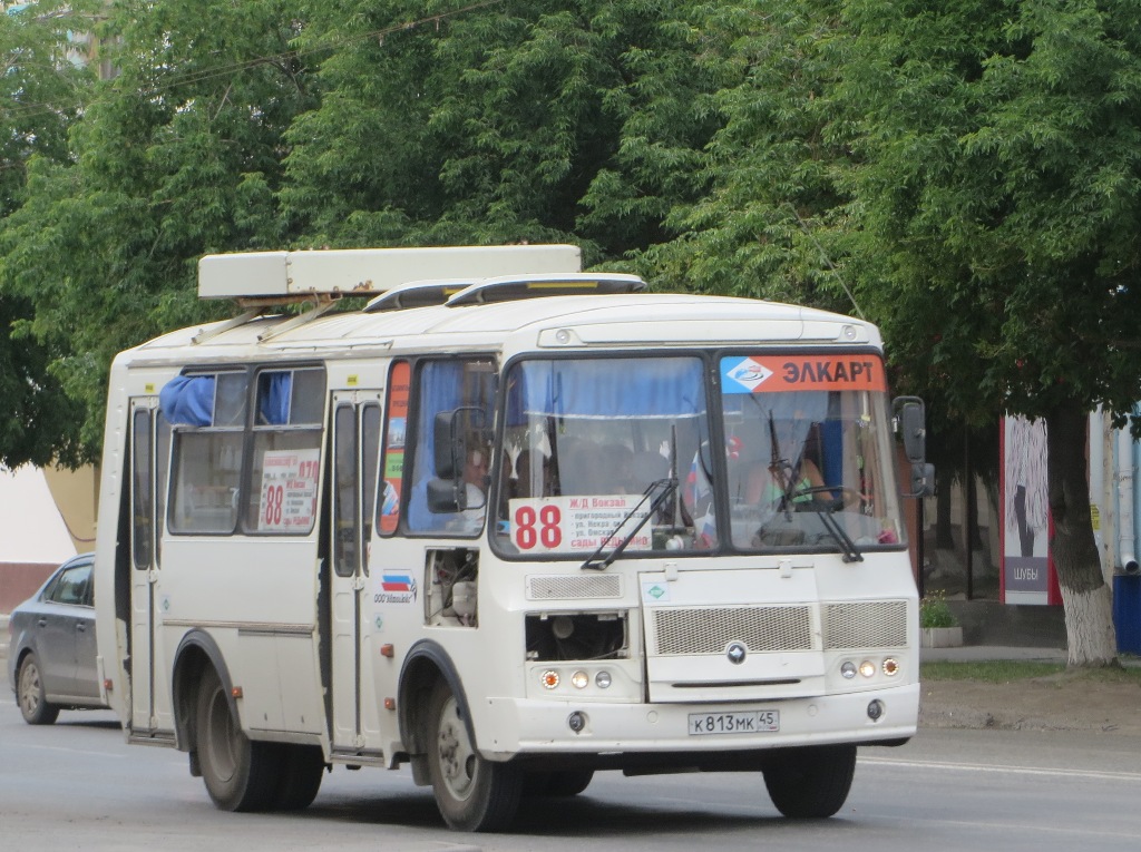 Курган. ПАЗ-32054 к813мк