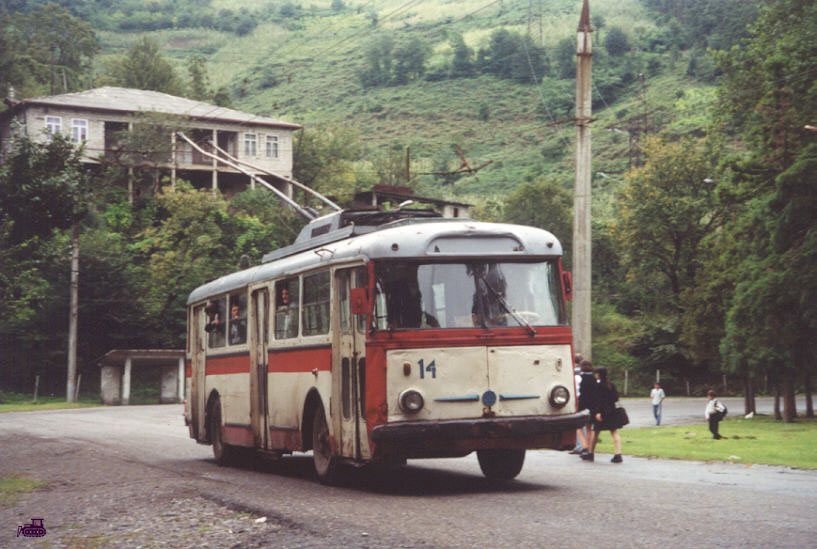 Батуми. Škoda 9TrH №14