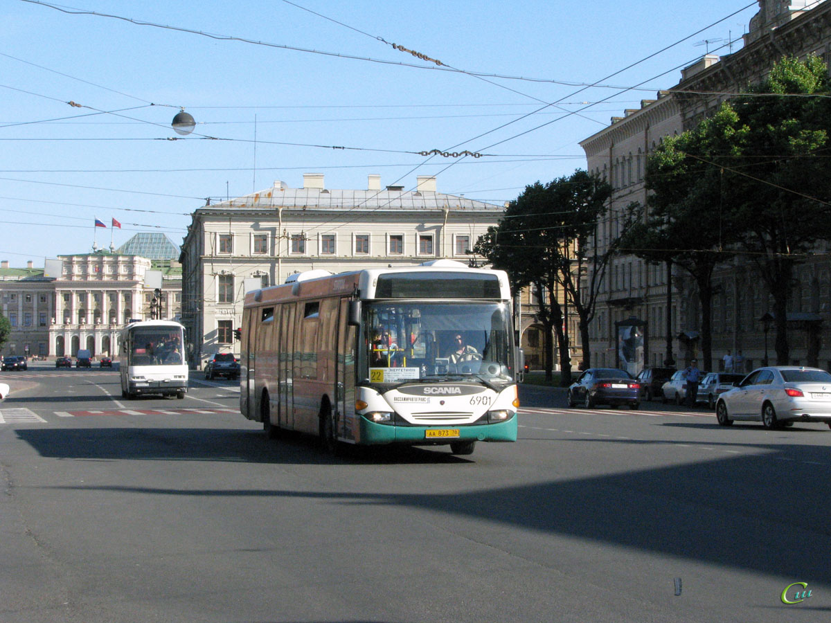 Санкт-Петербург. Scania OmniLink CL94UB аа873
