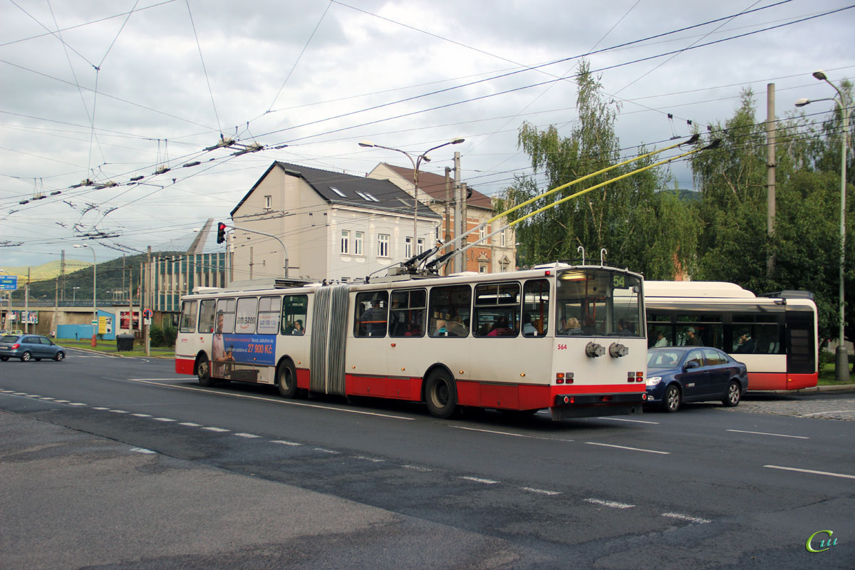 Усти-над-Лабем. Škoda 15Tr13/6M №564