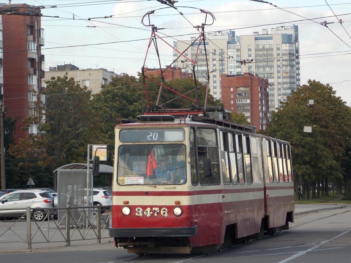 Санкт-Петербург. ЛВС-86К №3476