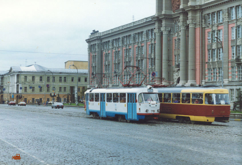 Екатеринбург. Tatra T3SU №719