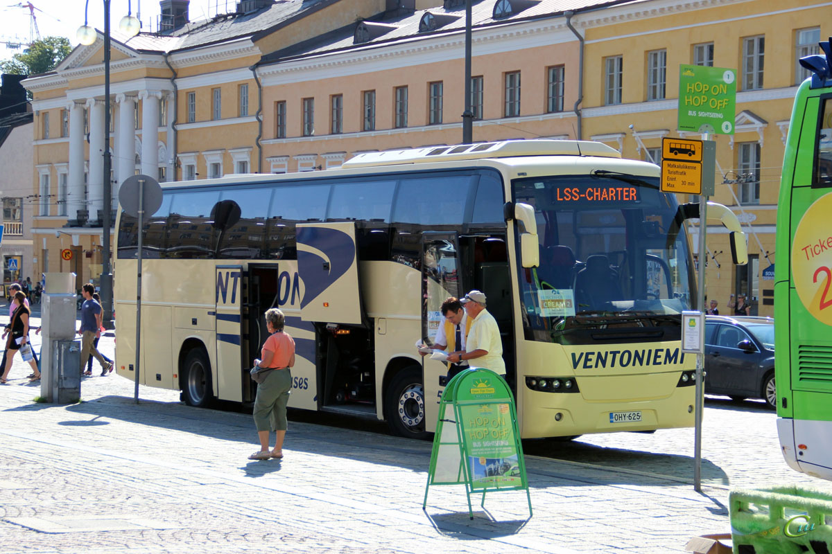 Хельсинки. Volvo 9700HD OHY-625