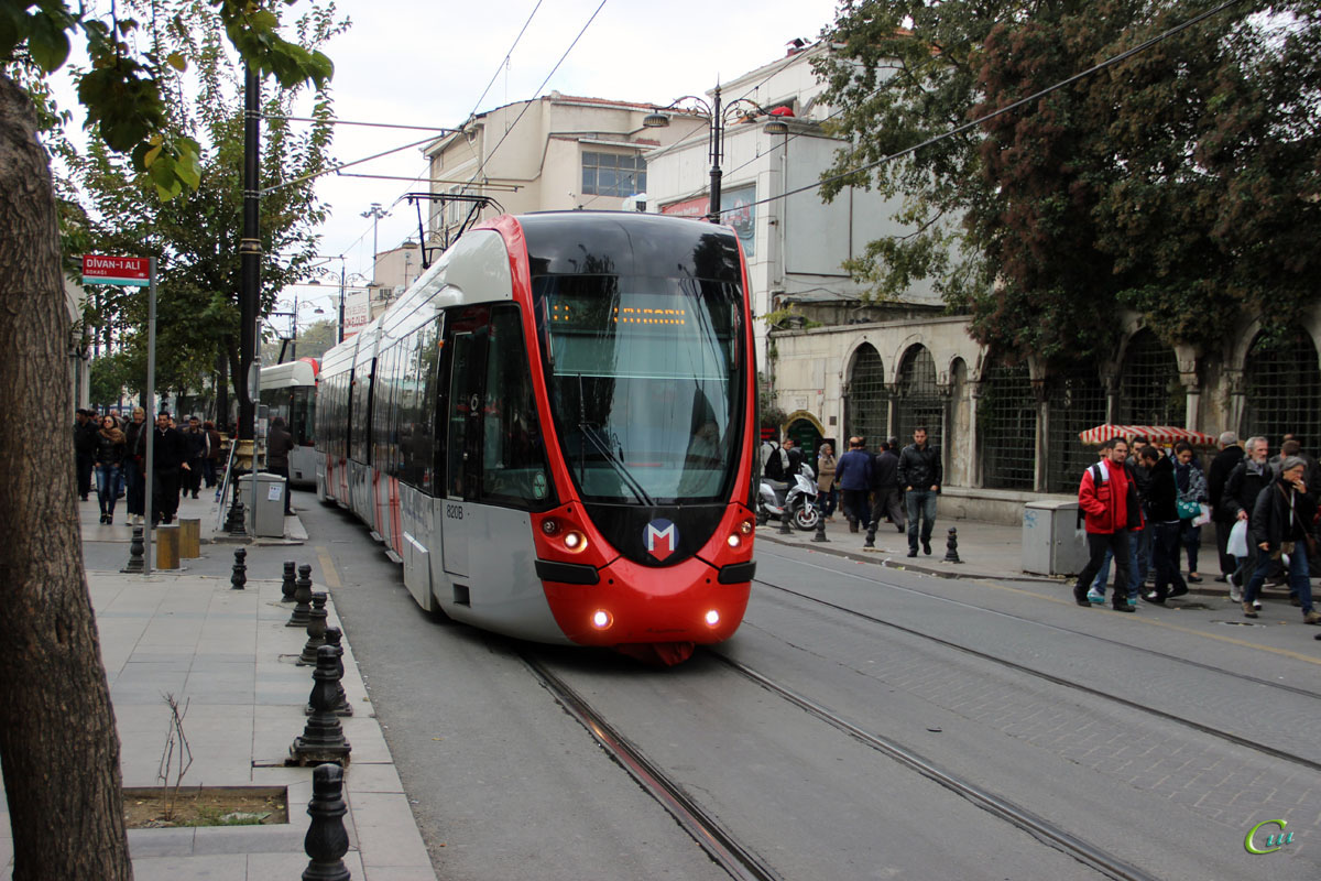 Стамбул. Alstom Citadis 301 №820