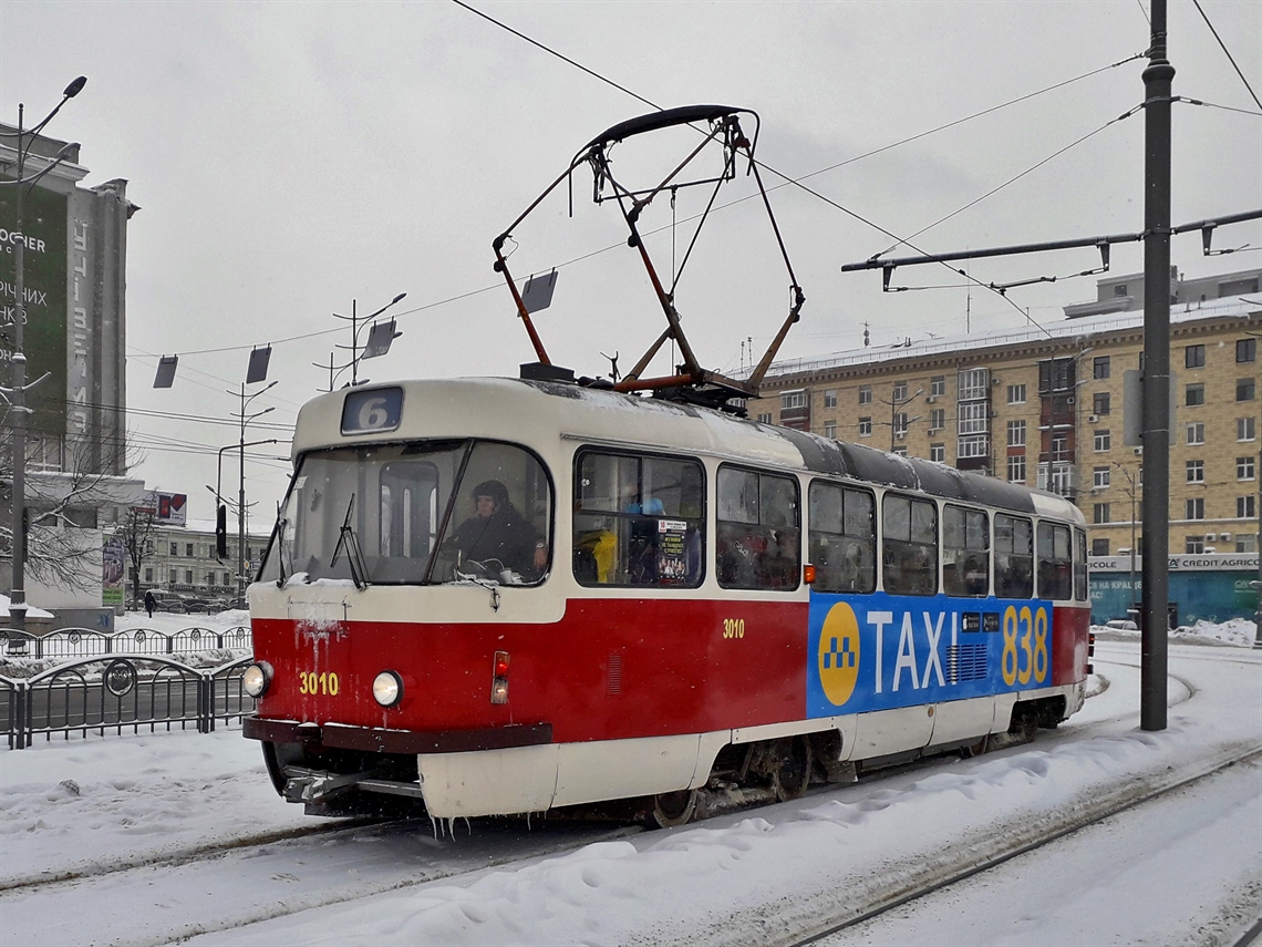 Харьков. Tatra T3SUCS №3010