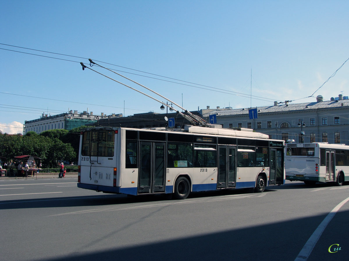Троллейбус 22 спб