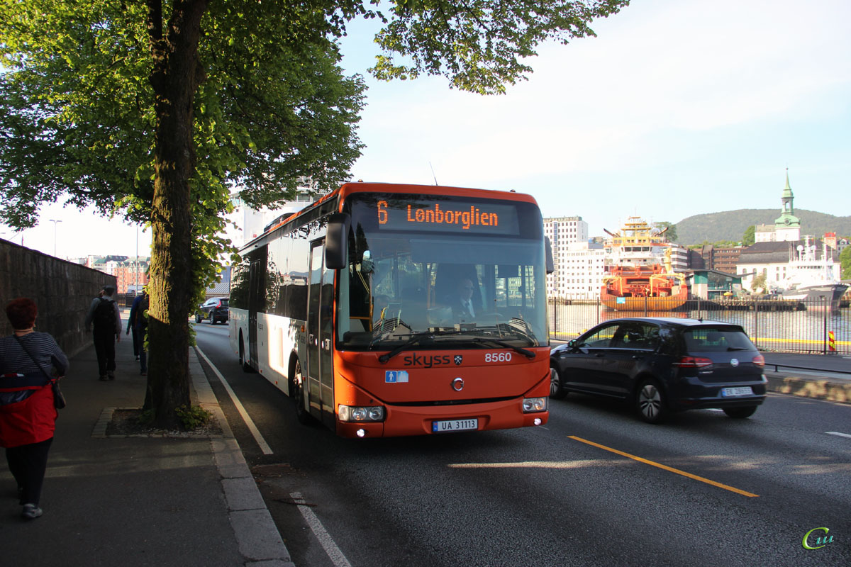Берген. Irisbus Crossway LE 12.8M UA 31113