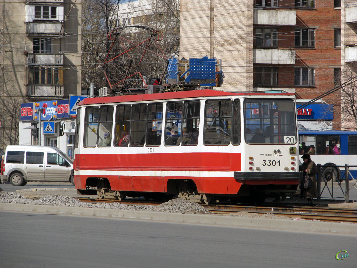 Санкт-Петербург. 71-134 (ЛМ-99) Кузнечик №3301