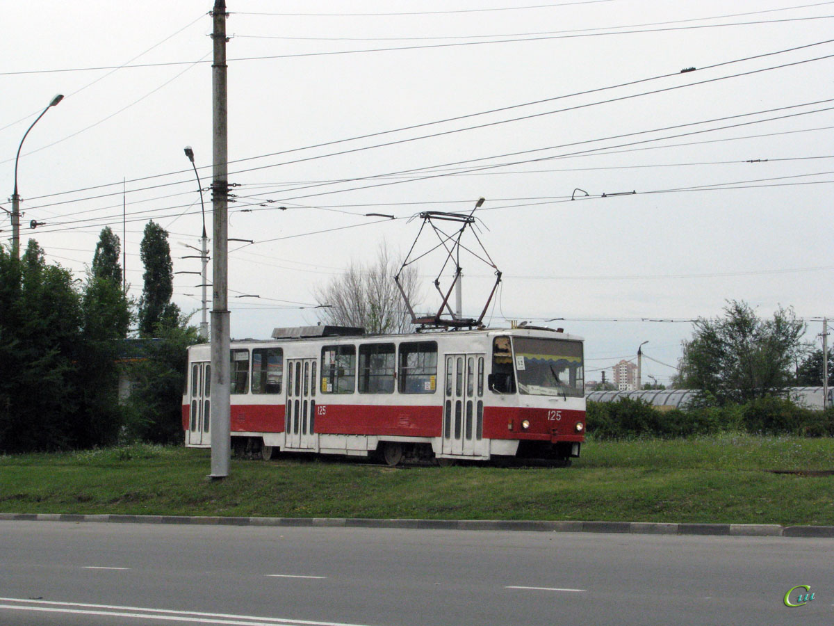 Липецк. Tatra T6B5 (Tatra T3M) №125