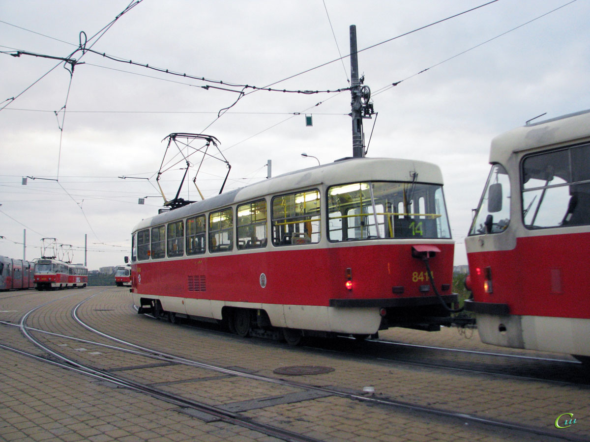 Прага. Tatra T3R.P №8414