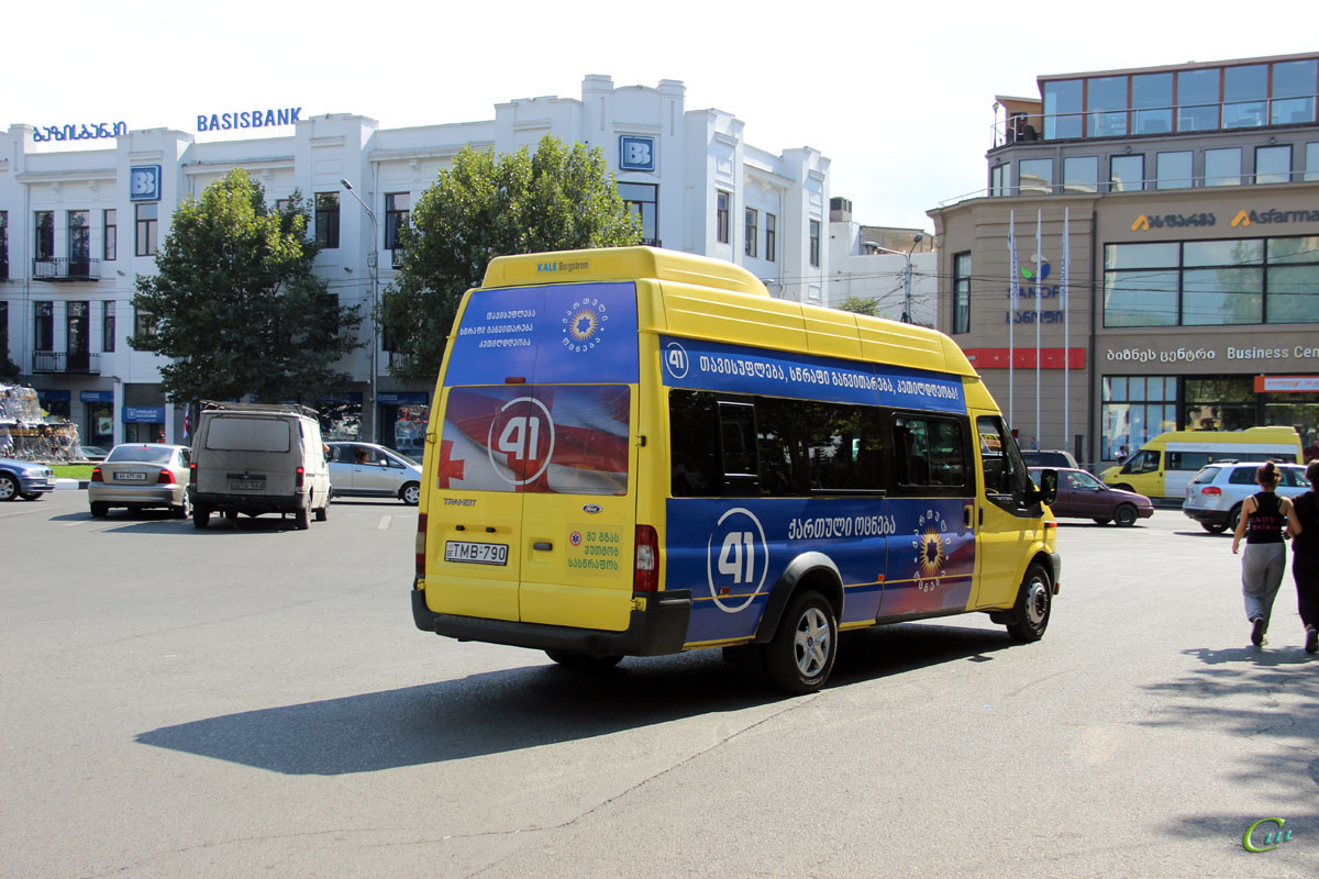 Тбилиси. Avestark (Ford Transit) TMB-790