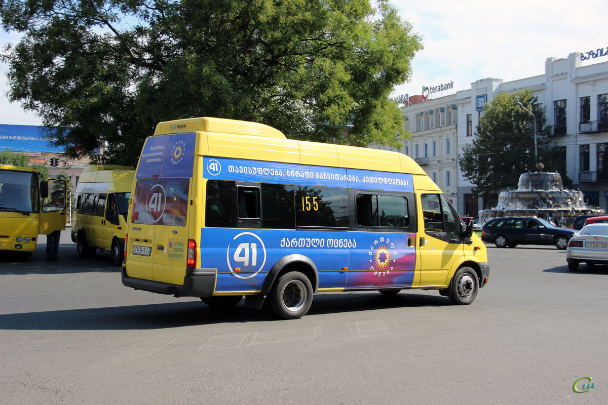 Тбилиси. Avestark (Ford Transit) TMB-514