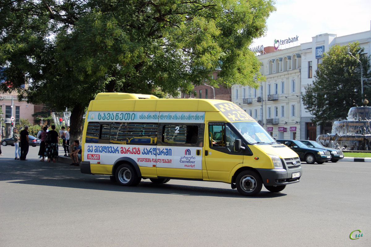 Тбилиси. Avestark (Ford Transit) TMC-123