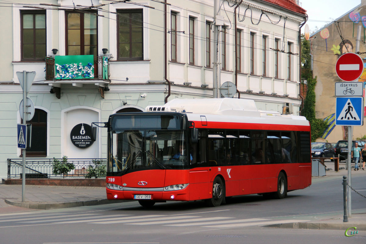 Каунас. Solaris Urbino 12 CNG GEV 059