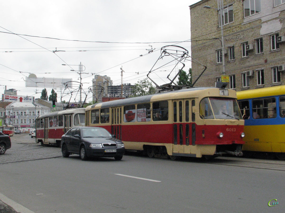 Киев. Tatra T3SU №6013