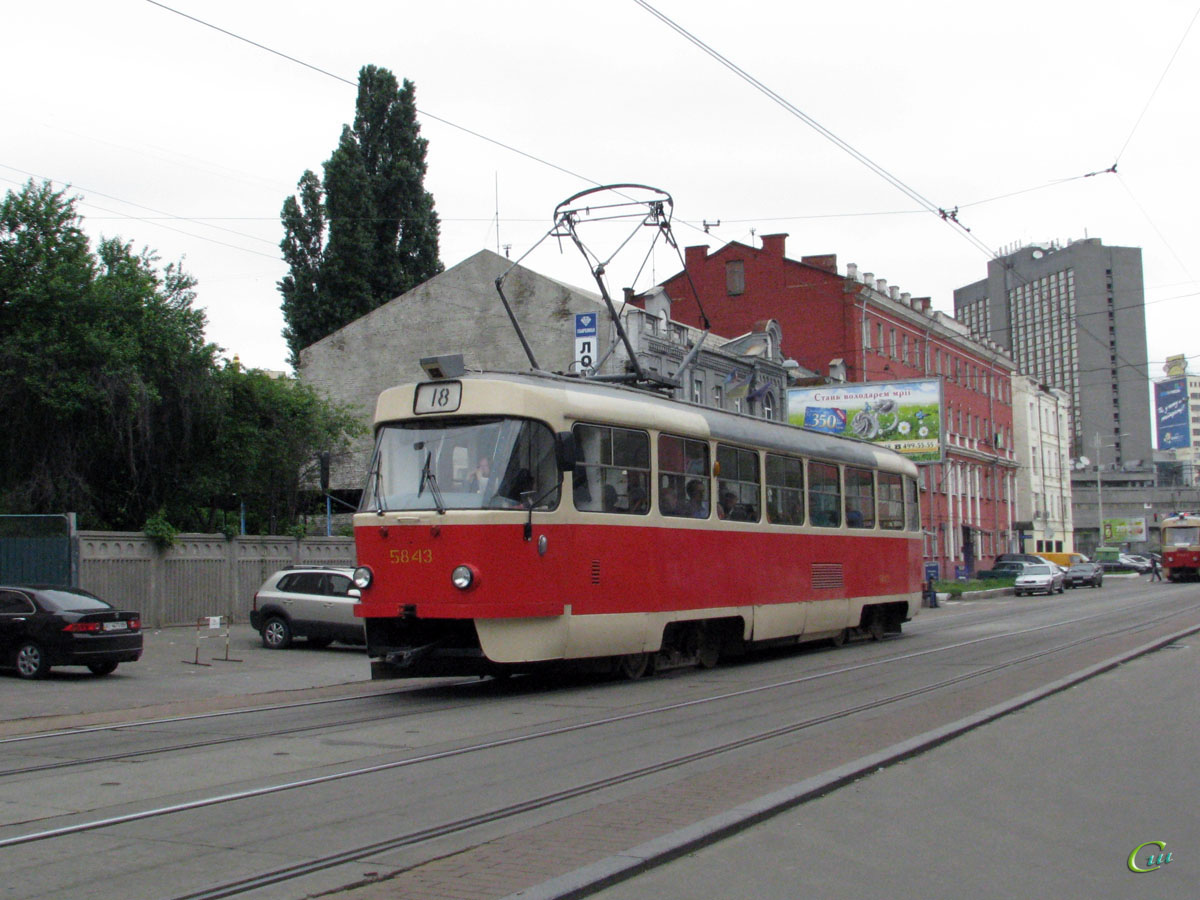 Киев. Tatra T3SU №5843