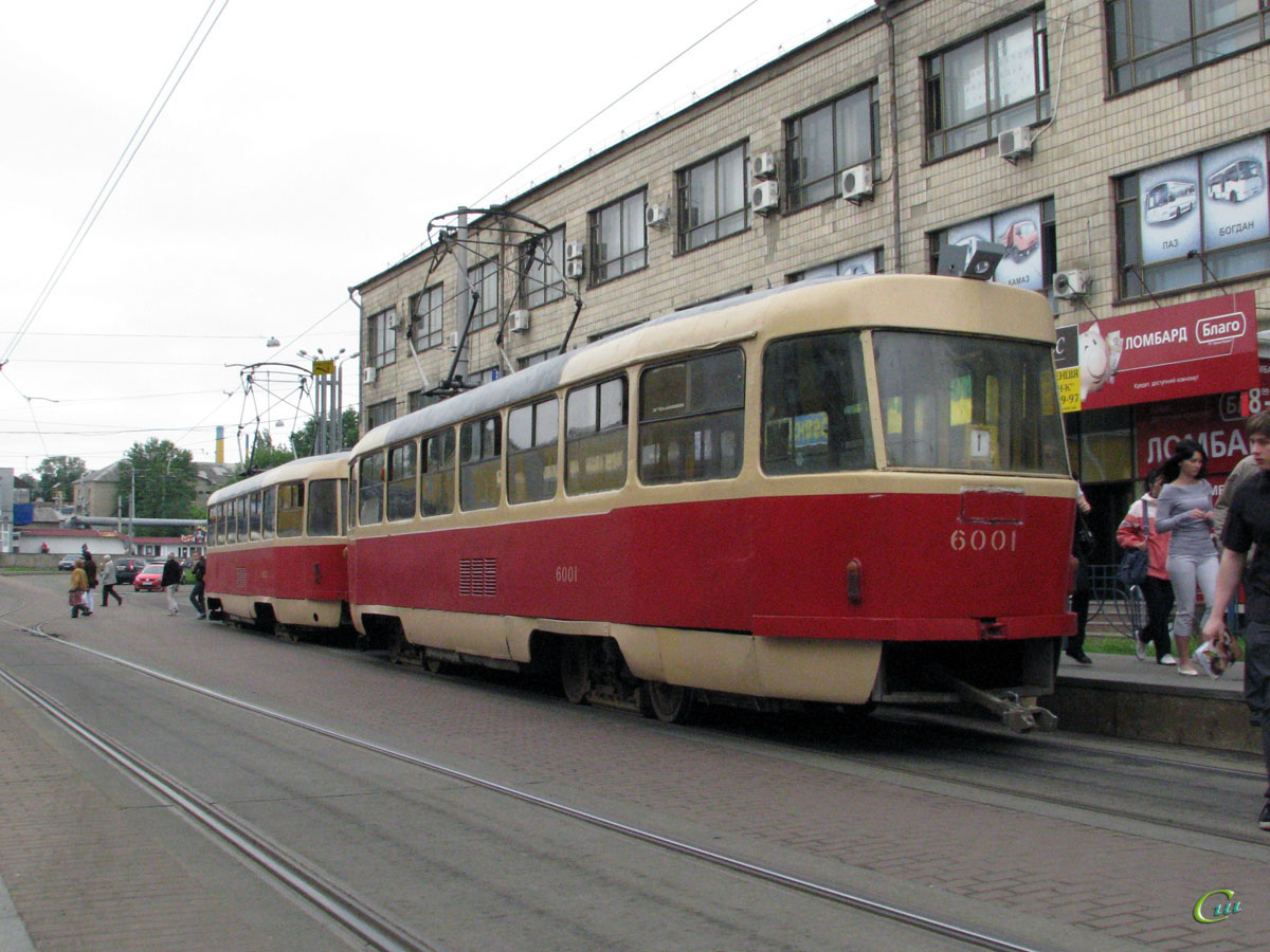 Киев. Tatra T3SU №6001, Tatra T3SU №6023