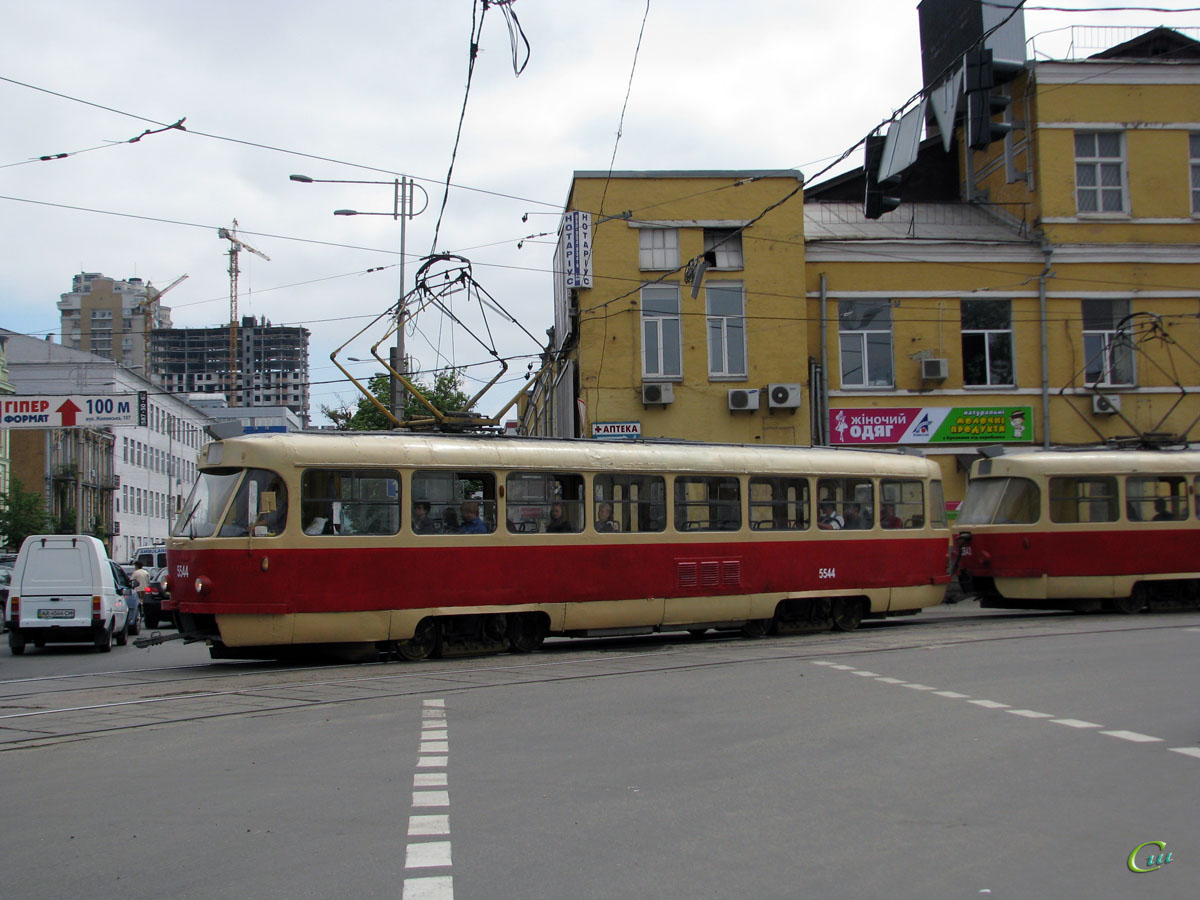 Киев. Tatra T3SU №5543, Tatra T3SU №5544