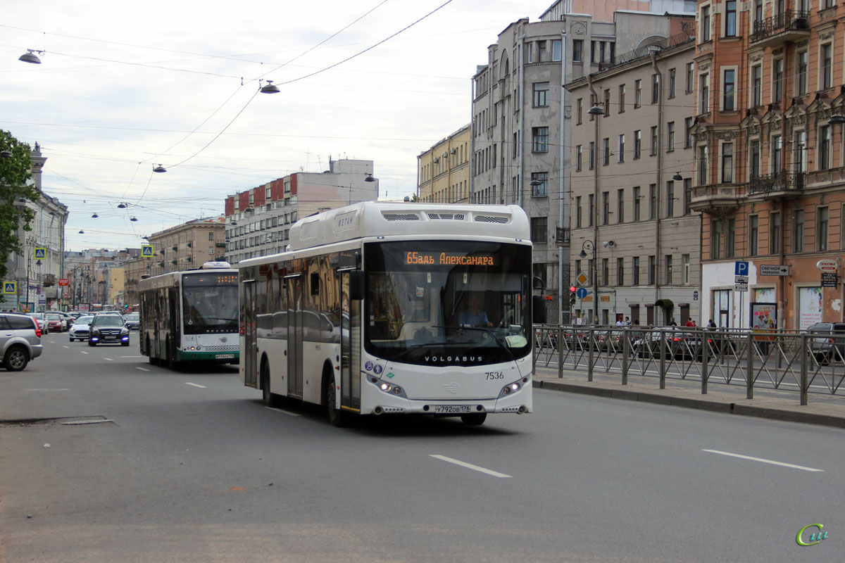 Санкт-Петербург. Volgabus-5270.G2 (CNG) у792ов