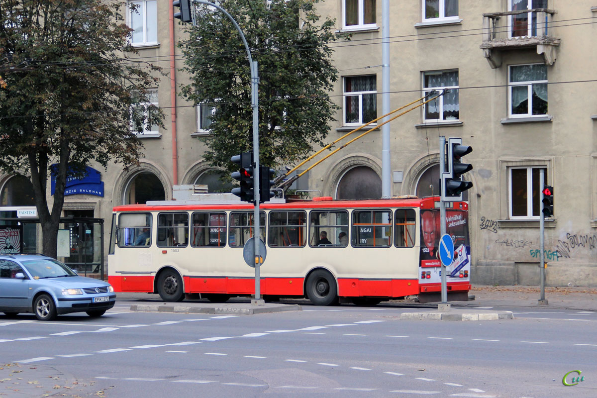 Вильнюс. Škoda 14Tr02/6 №1503