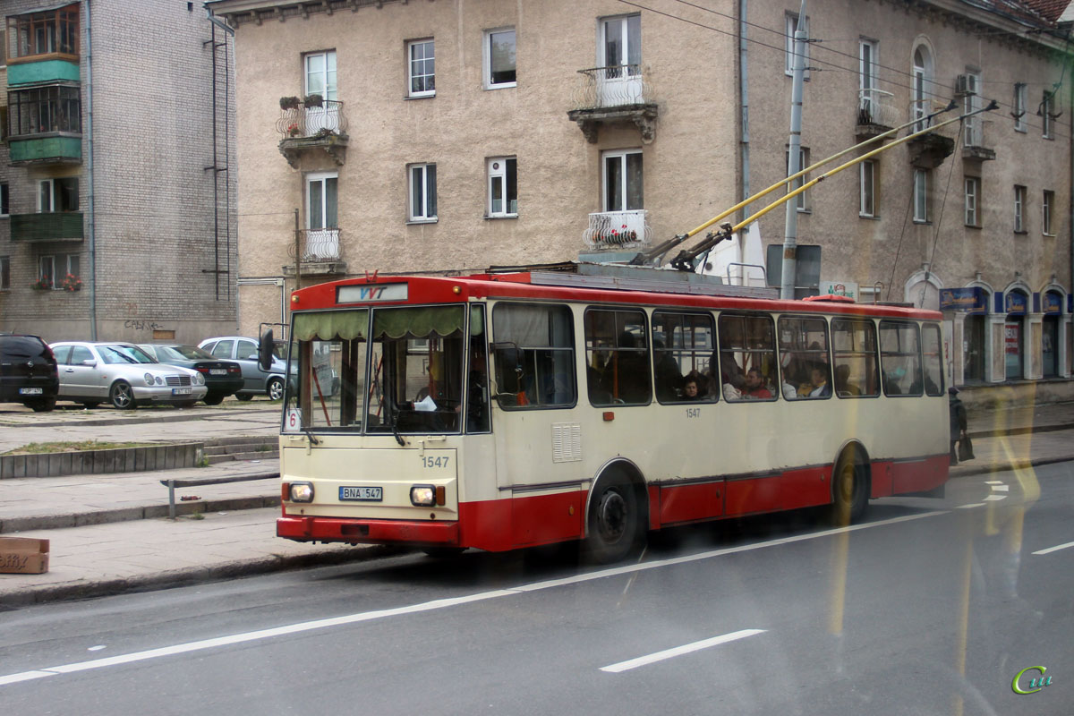 Вильнюс. Škoda 14Tr89/6 №1547
