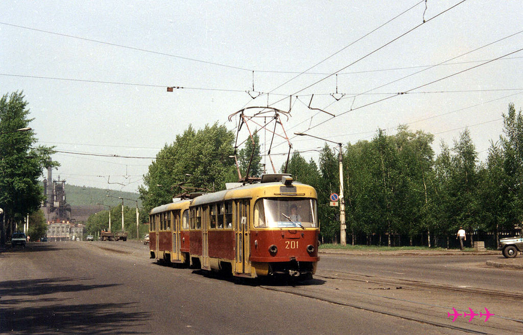 Новокузнецк. Tatra T3SU №201, Tatra T3SU №202