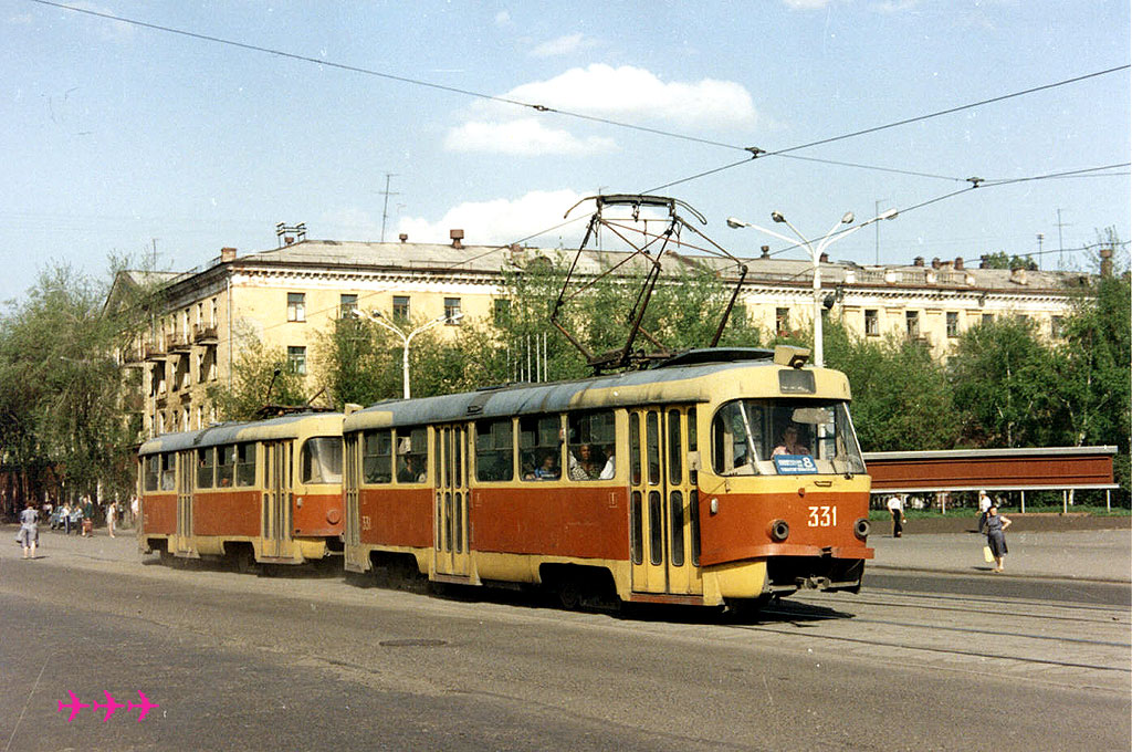 Новокузнецк. Tatra T3SU №331, Tatra T3SU №332