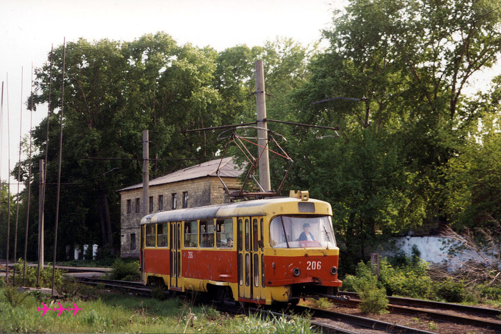 Новокузнецк. Tatra T3SU №206