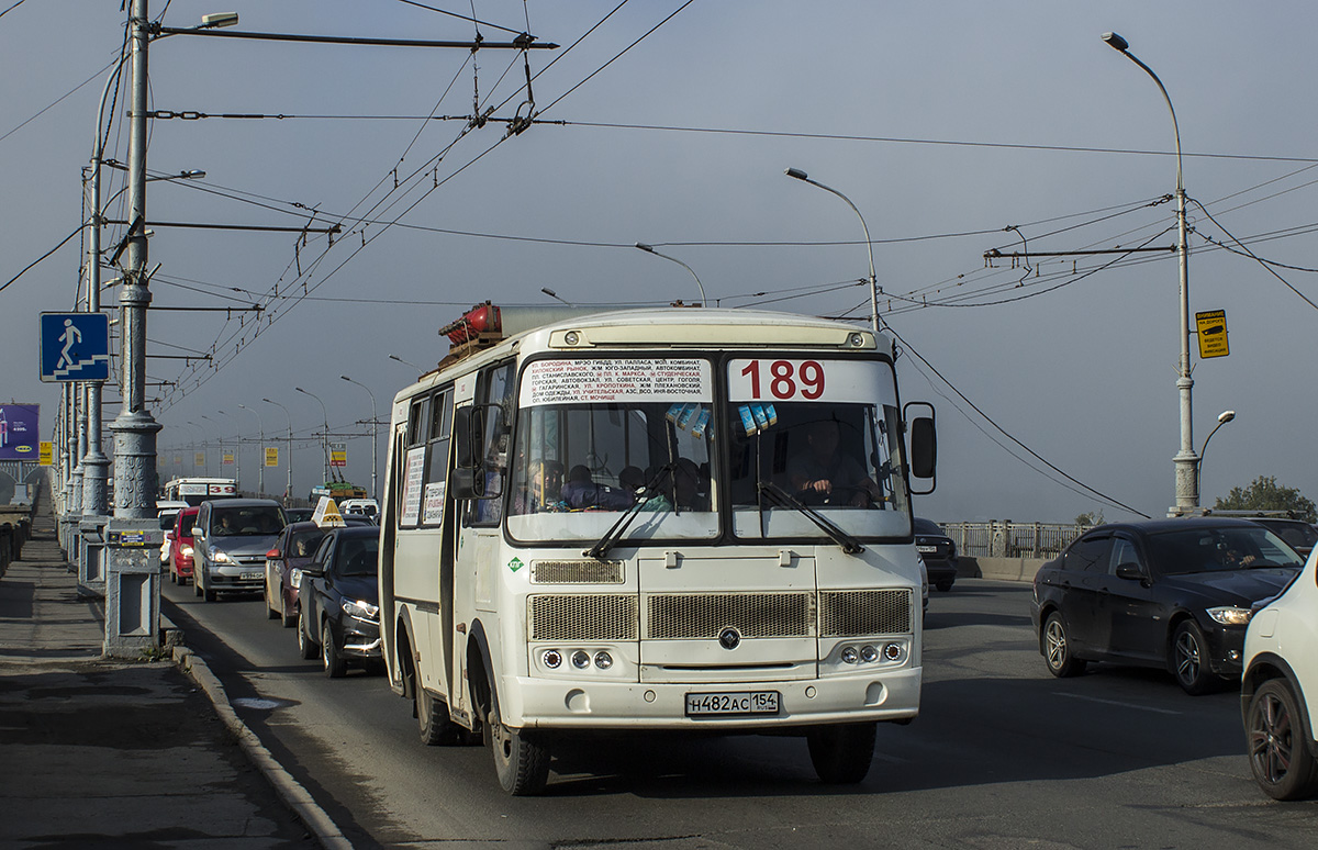 Новосибирск. ПАЗ-32054 н482ас
