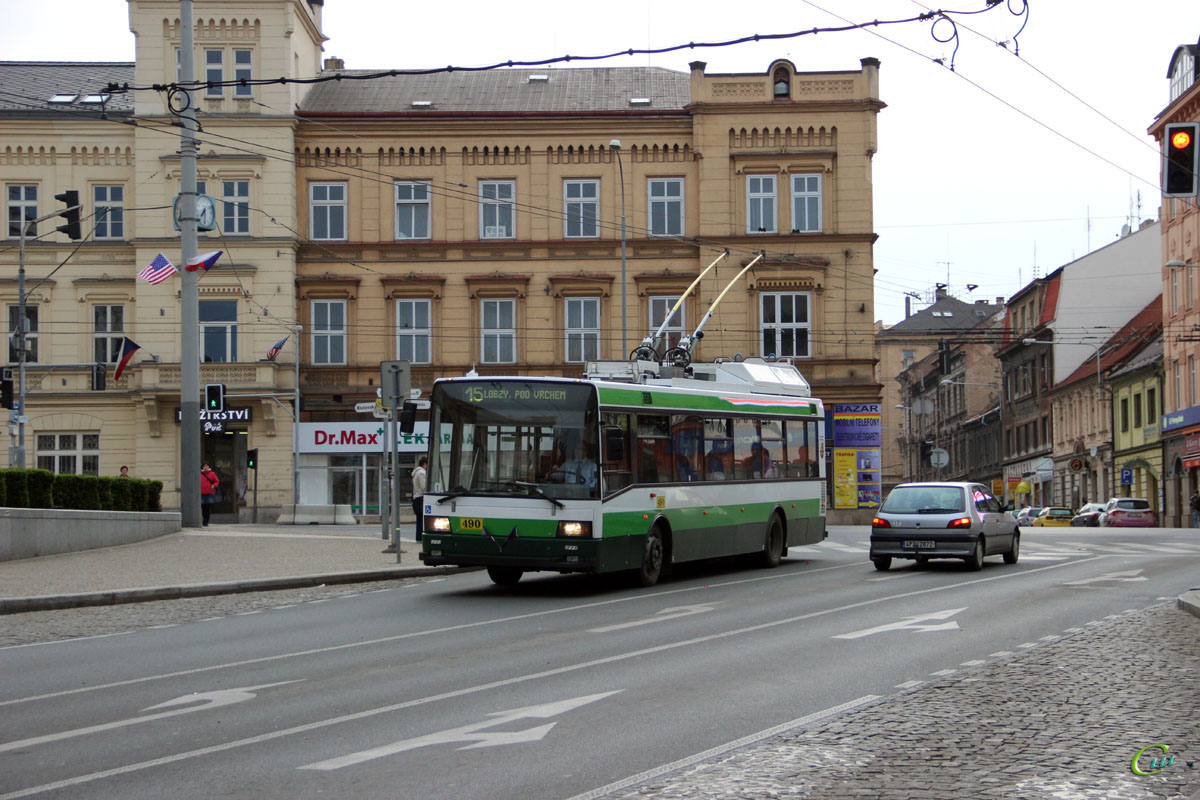 Пльзень. Škoda 21TrACI №490