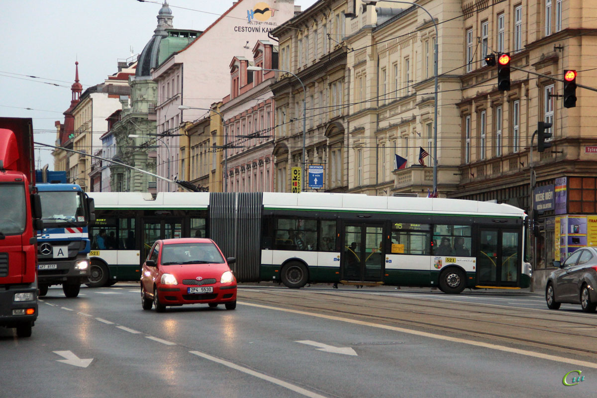 Пльзень. Škoda 25Tr Irisbus №521