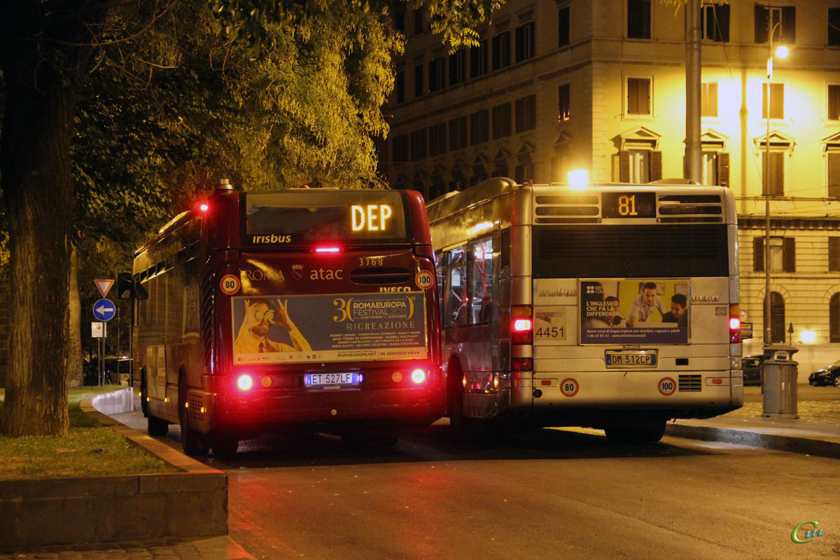 Рим. Irisbus CityClass CNG DM 312CP, Irisbus Citelis 12M ET 527LF