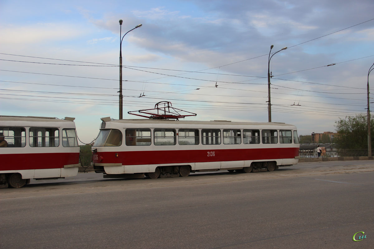 Самара. Tatra T3SU №2136