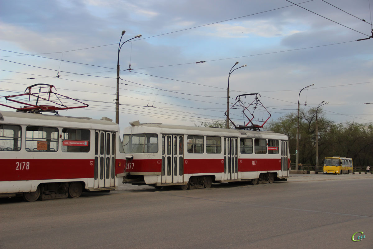 Самара. Tatra T3SU №2177, Tatra T3SU №2178