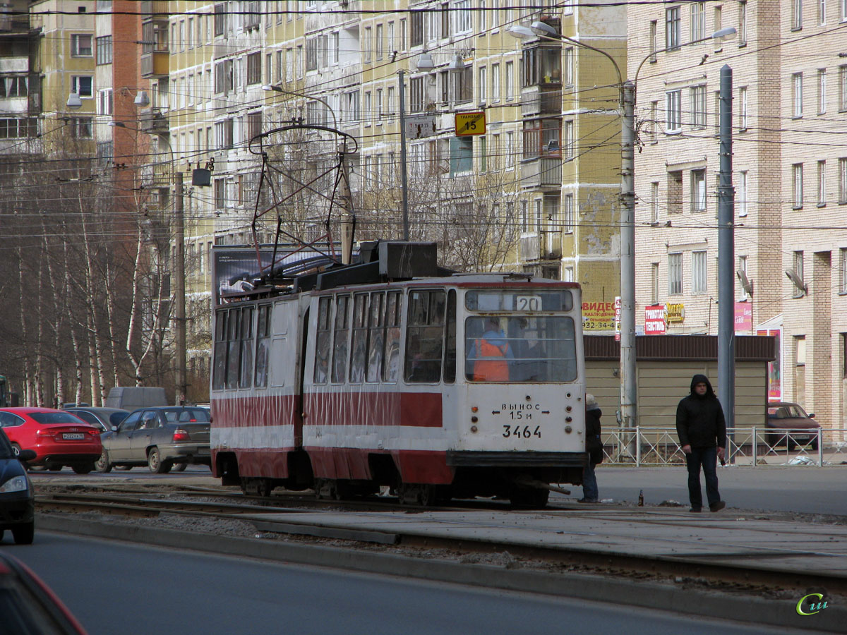 Санкт-Петербург. ЛВС-86К №3464