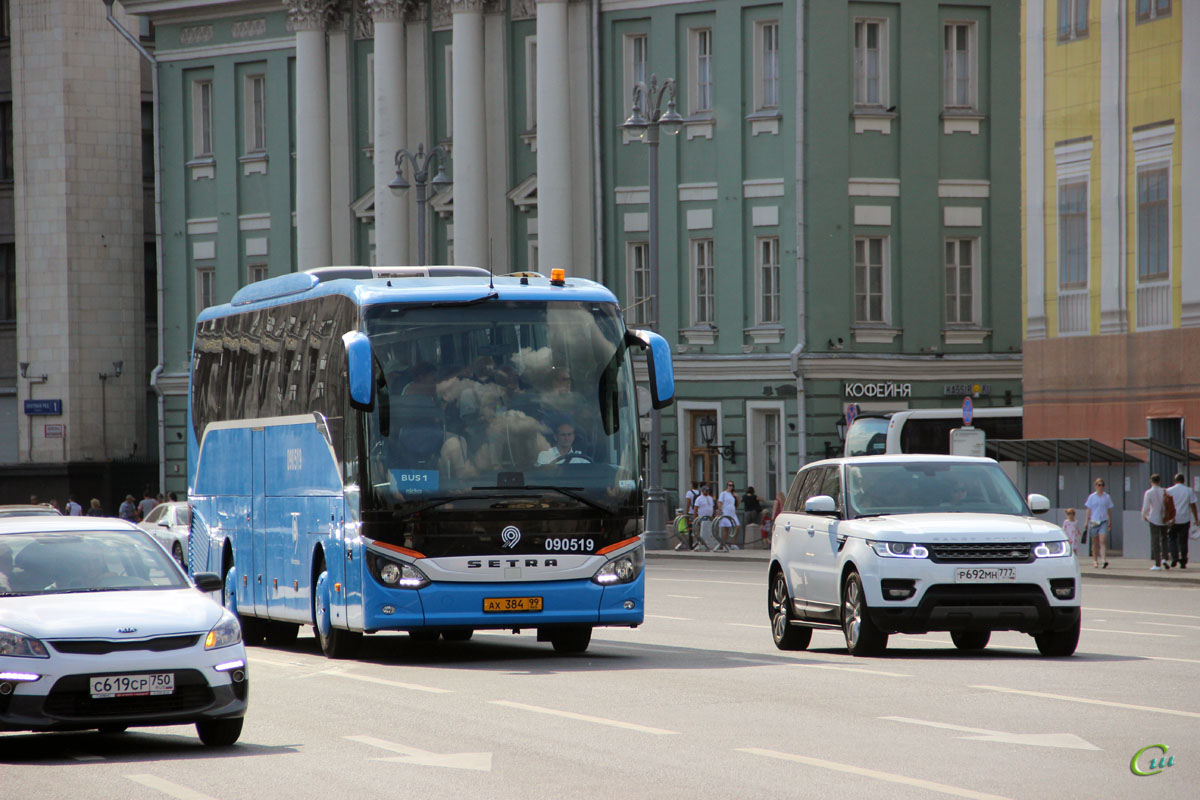 Москва. Setra S515HD ах384