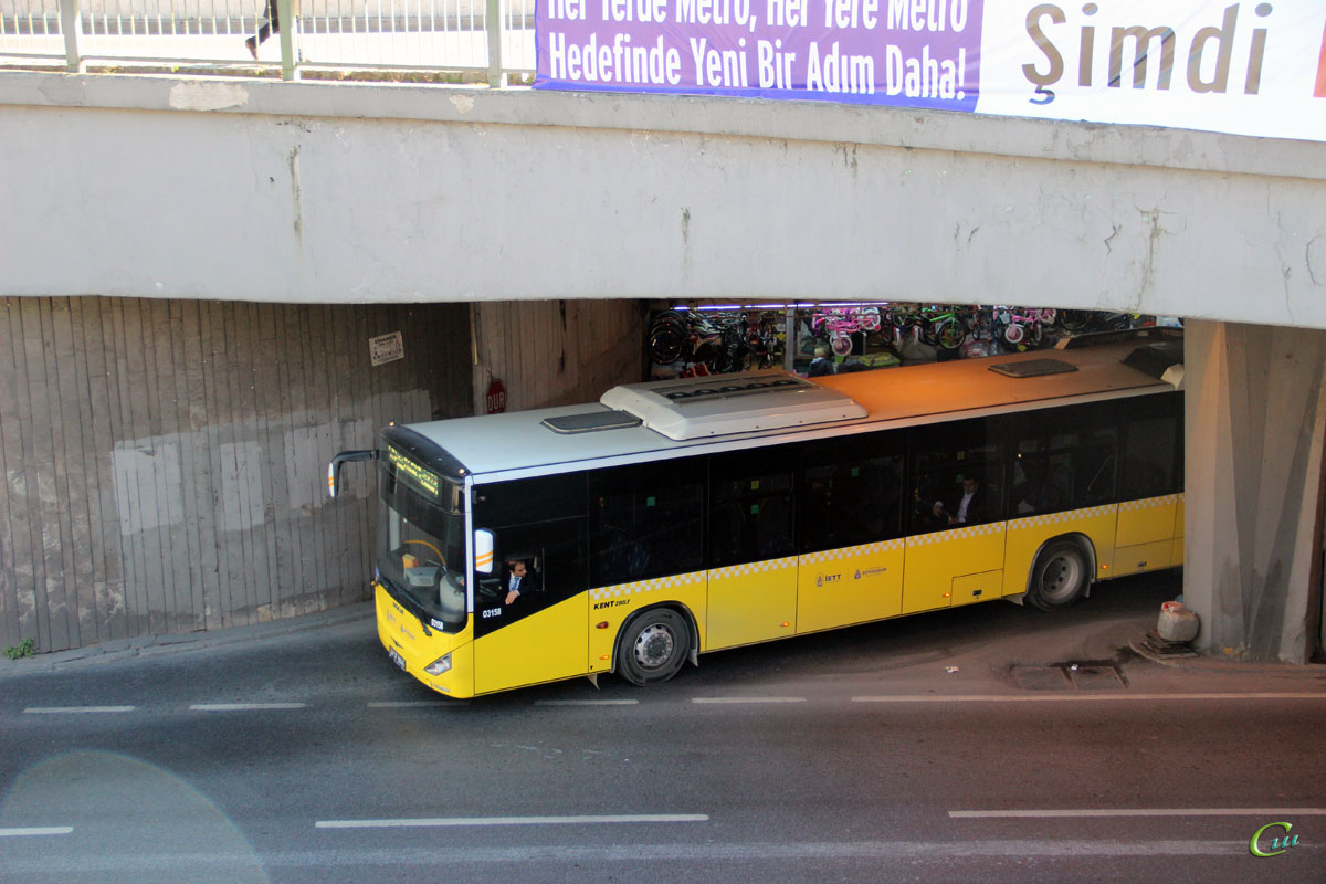 Стамбул. Otokar Kent 290LF 34 TP 8945