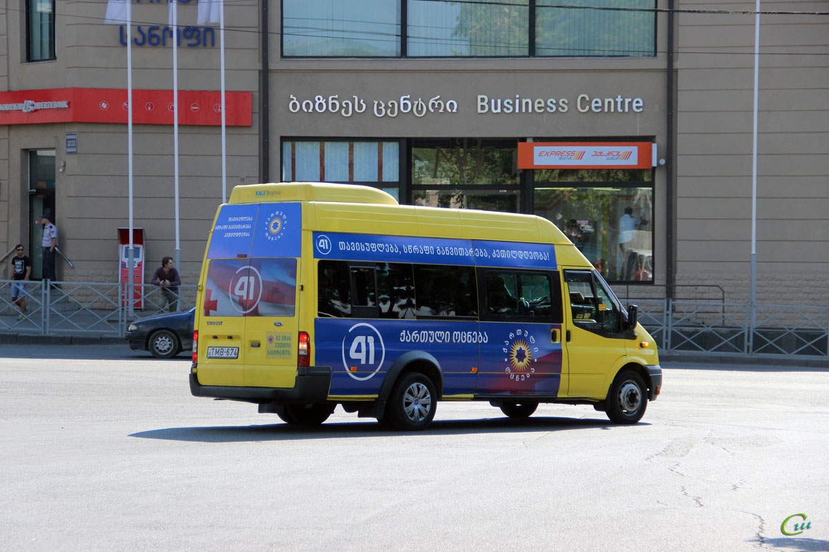 Тбилиси. Avestark (Ford Transit) TMB-674