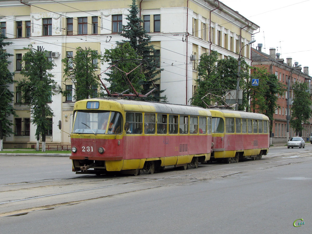 Тверь. Tatra T3SU №231, Tatra T3SU №232